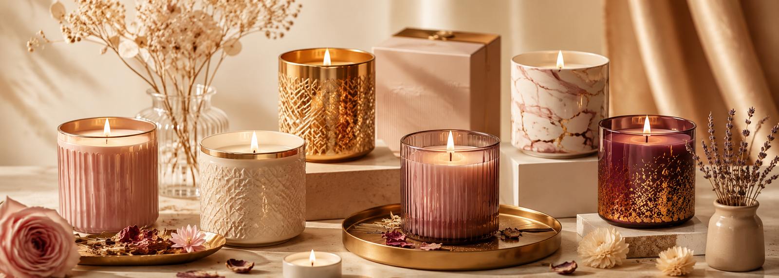 Aromatherapy Candle Collection Fusion of Glow
